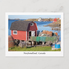 Briefkaart uit Newfoundland, Canada