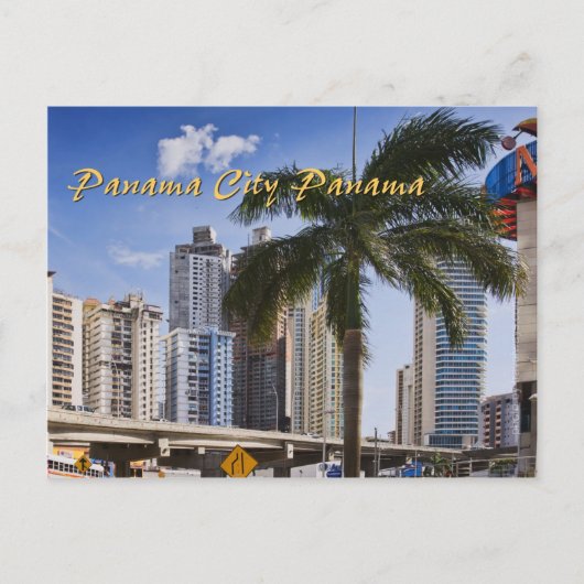 Briefkaart uit Panama City Panama (Voorkant)