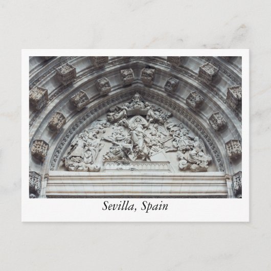 Briefkaart uit Sevilla, Spanje (Voorkant)