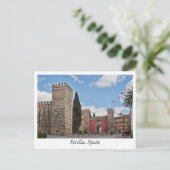 Briefkaart uit Sevilla, Spanje (Staand voorkant)