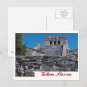 Briefkaart uit Tulum, Mexico (Voorkant / Achterkant)