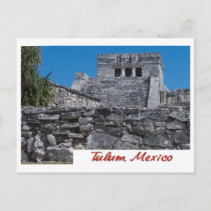 Briefkaart uit Tulum, Mexico