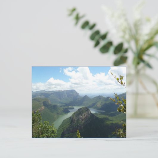 Briefkaart uit Zuid-Afrika (Staand voorkant)