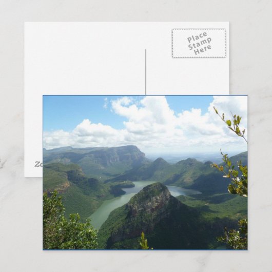 Briefkaart uit Zuid-Afrika (Voorkant / Achterkant)