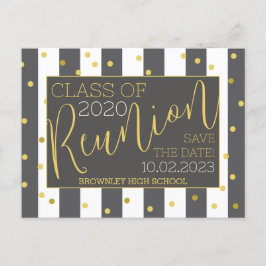 Briefkaart Uitnodiging schoolreünie