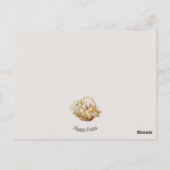 Briefkaart Uitnodiging tot Pasen (Achterkant)