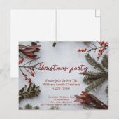 Briefkaart uitnodigingen (Voorkant / Achterkant)