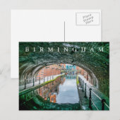 Briefkaart uitzicht van Birmingham (Voorkant / Achterkant)