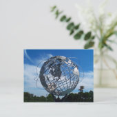 Briefkaart Unisphere (Staand voorkant)