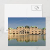 Briefkaart Upper Belvedere, Wenen Oostenrijk (Voorkant / Achterkant)