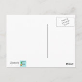 Briefkaart Urban Rooftop Party Retro (Achterkant)