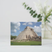 Briefkaart Uxmal in Yucatan, Mexico (Staand voorkant)