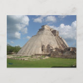 Briefkaart Uxmal in Yucatan, Mexico (Voorkant)