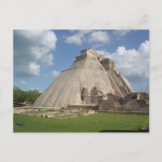 Briefkaart Uxmal in Yucatan, Mexico (Voorkant)