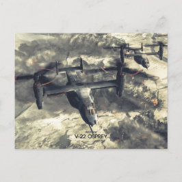 Briefkaart V-22 Osprey