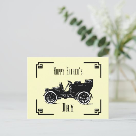Briefkaart vaderdag (Staand voorkant)