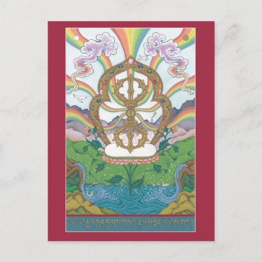 BRIEFKAART Vajra / Dorje (Voorkant)