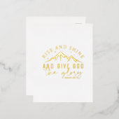 Briefkaart Vakantie Christelijke Verzen (Voorkant / Achterkant)