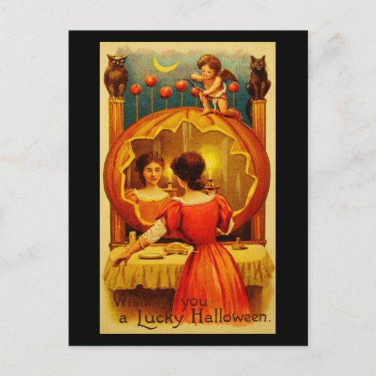 Briefkaart-Vakantie Kunst- Halloween 12 Feestdagenkaart (Voorkant)