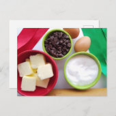 Briefkaart Vakbakkersingrediënten (Voorkant / Achterkant)