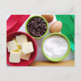 Briefkaart Vakbakkersingrediënten