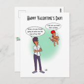 Briefkaart Valentijnsdag (Voorkant / Achterkant)