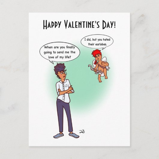 Briefkaart Valentijnsdag (Voorkant)