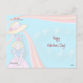 Briefkaart valentijnse Prinses (Achterkant)