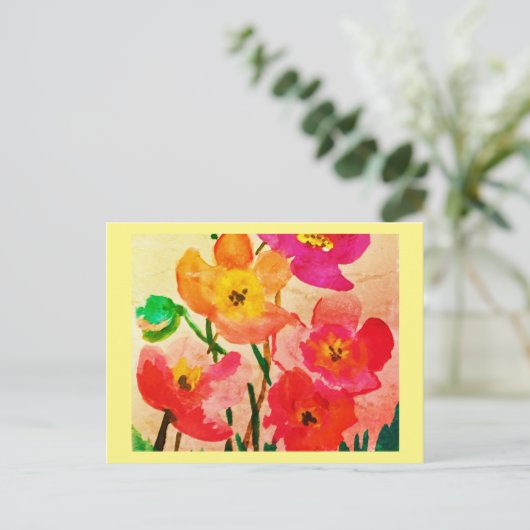 briefkaart van 1970 (Staand voorkant)