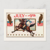 briefkaart van 4 juli, 4 juli (Voorkant)