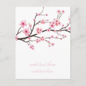 BRIEFKAART VAN AANKONDIGING : SAKURA BLOSSOMS (Voorkant)