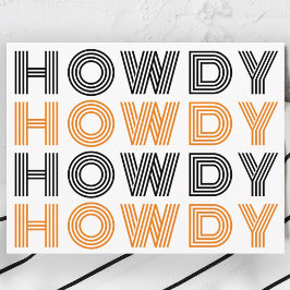 Briefkaart van aanstelling