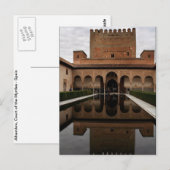 Briefkaart van Alhambra (Voorkant / Achterkant)