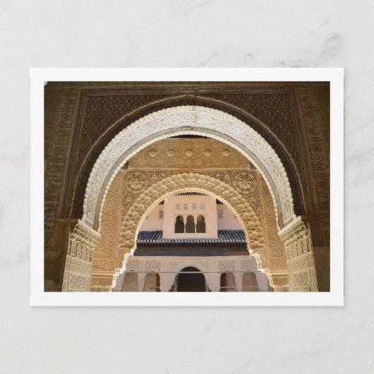 Briefkaart van Alhambra (Voorkant)