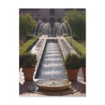 Briefkaart van Alhambra Fountain