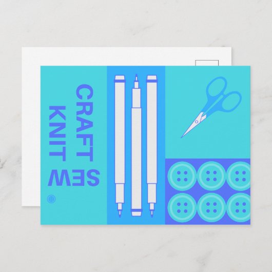 Briefkaart van ambachten (Voorkant / Achterkant)