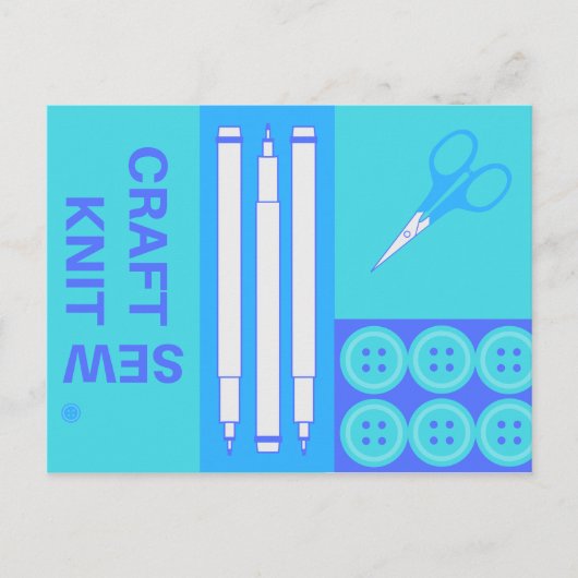 Briefkaart van ambachten (Voorkant)