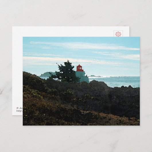 Briefkaart van Amphitrate Lighthouse (Voorkant / Achterkant)