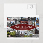 Briefkaart van Amsterdam (Voorkant / Achterkant)