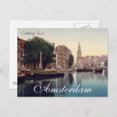 Briefkaart van Amsterdam (Voorkant / Achterkant)