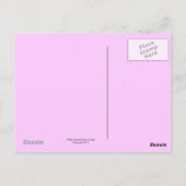 Briefkaart van Anemones (Achterkant)