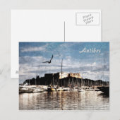 Briefkaart van Antibes (Voorkant / Achterkant)