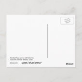 Briefkaart van Arizona, Prickly Pear Cactus (Achterkant)