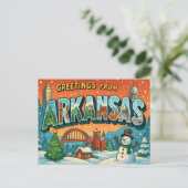 BRIEFKAART VAN ARKANSAS (Staand voorkant)