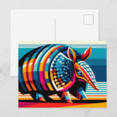 Briefkaart van Armadillo (Voorkant / Achterkant)