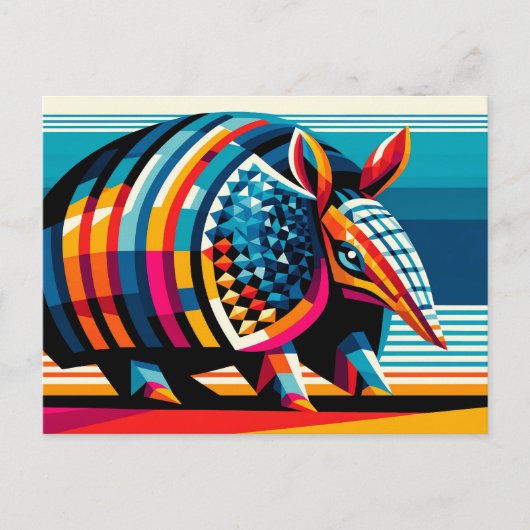Briefkaart van Armadillo (Voorkant)