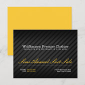 Briefkaart van Armani Suit Promo (Voorkant / Achterkant)