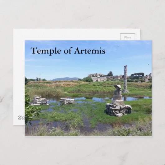 Briefkaart van Artemis (Voorkant / Achterkant)