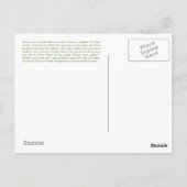 Briefkaart van Artemis (Achterkant)