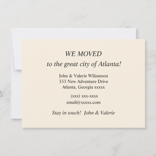  Briefkaart van Atlanta (Achterkant)